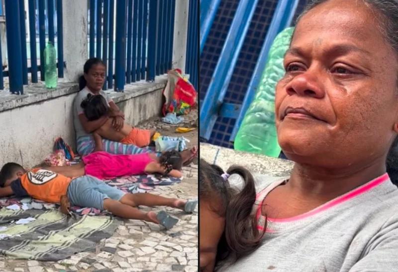 🏠 Cláudia e três filhos vivem na rua — precisam de um lar